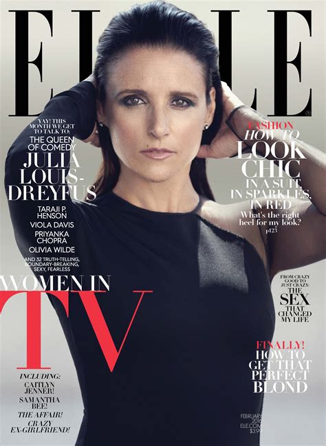 julia louis dreyfus magazine cover.